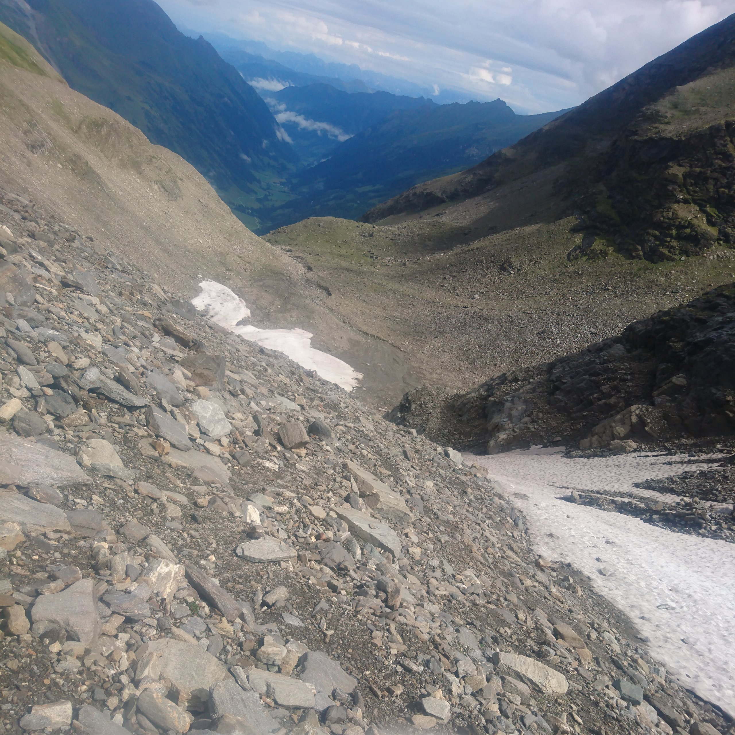 Altschnee unterer Bereich